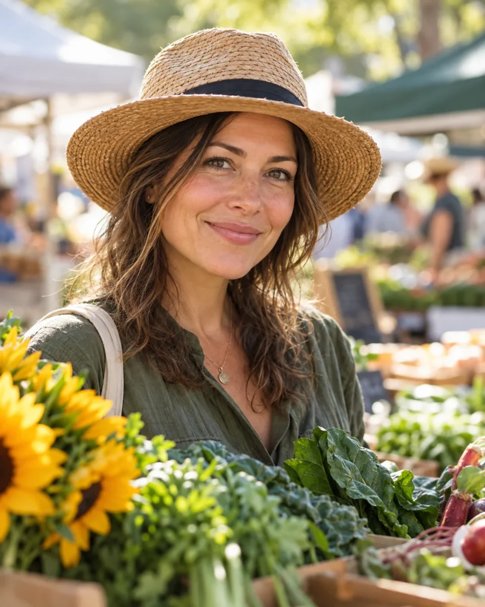 Fresh produce at a local community market.